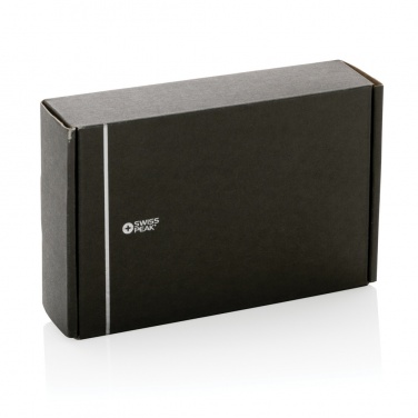 Logo trade corporate gift photo of: Swiss Peak RCS rplastic 3-in-1 wireless 15W travel charger