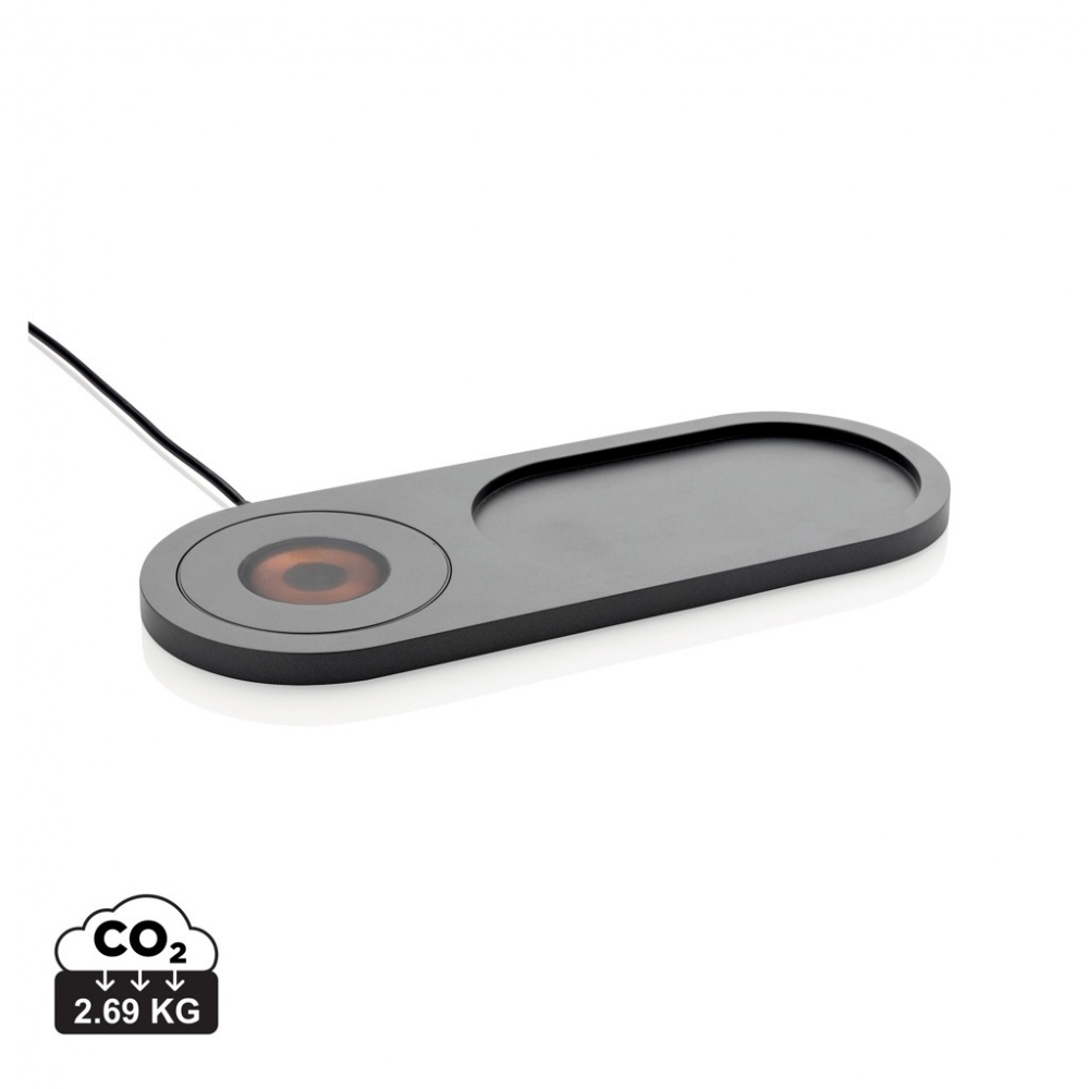 Logotrade promotional merchandise picture of: Encore 10W wireless charging valet tray