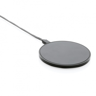Logotrade promotional gift image of: RCS standard recycled plastic 10W wireless charger