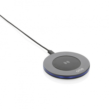 Logo trade advertising products picture of: Terra RCS recycled aluminium 10W wireless charger