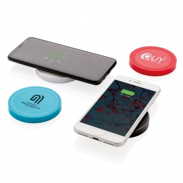 Logotrade promotional giveaway picture of: 5W wireless charging pad round