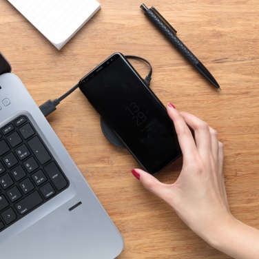 Logotrade corporate gift image of: 5W wireless charging pad round