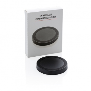 Logotrade promotional giveaways photo of: 5W wireless charging pad round