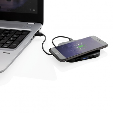 Logotrade corporate gift image of: Wireless 5W charging pad
