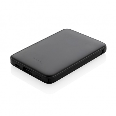 Logotrade business gift image of: 5.000 mAh Pocket Powerbank with integrated cables