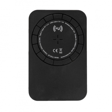 Logotrade corporate gift image of: Magnetic 5.000 mAh 5W wireless powerbank