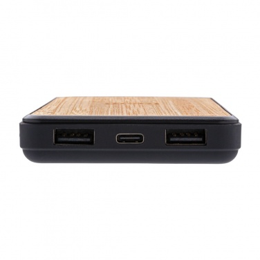 Logotrade promotional giveaway image of: RCS recycled plastic 8000 mAh Wireless Powerbank