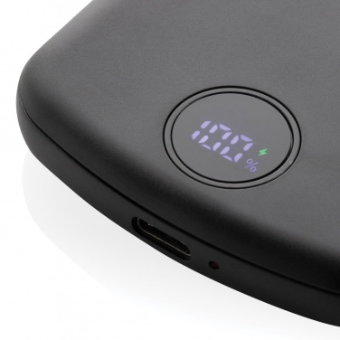 Logotrade promotional gift picture of: MagBoost RCS recycled plastic 5000 mah magnetic powerbank