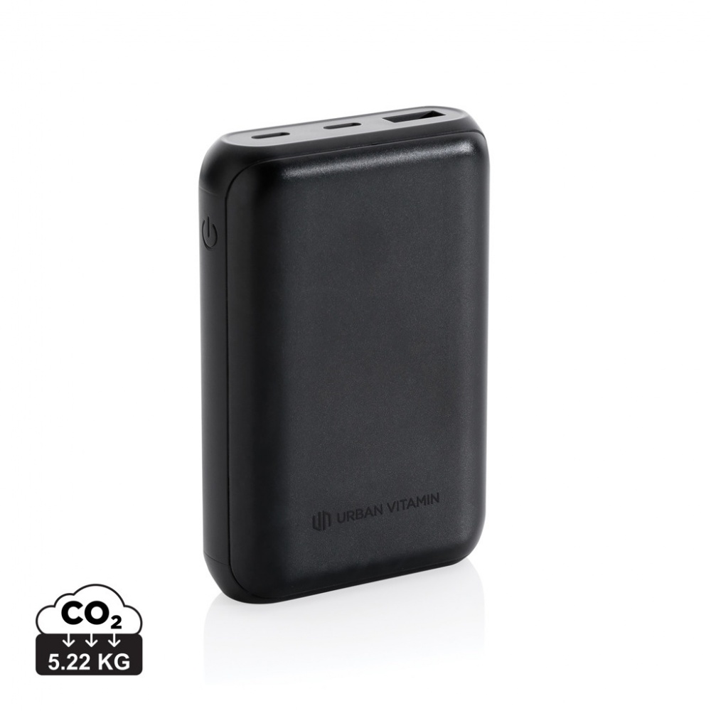 Logo trade promotional product photo of: Urban Vitamin Alameda 10.000 mAh 18W PD powerbank