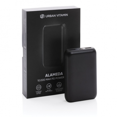 Logotrade promotional merchandise picture of: Urban Vitamin Alameda 10.000 mAh 18W PD powerbank
