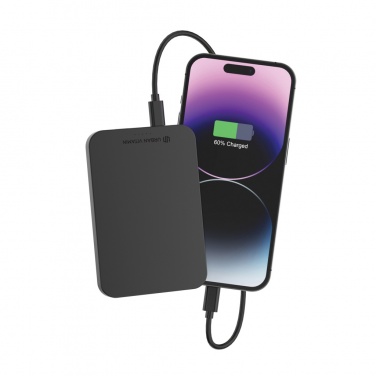 Logo trade advertising products image of: Urban Vitamin Richmond RCS plastic/alu 5000mah powerbank