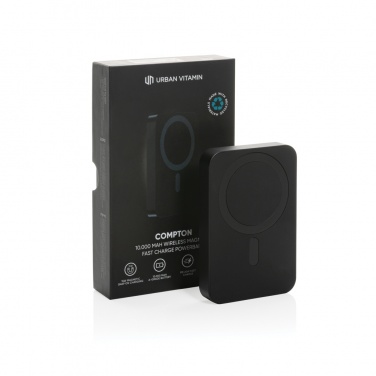 Logo trade promotional gifts image of: Urban Vitamin Compton  RCS plastic/alu 10.000 mah powerbank
