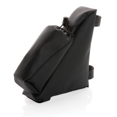 Logo trade corporate gifts image of: PU high visibility bike frame bag with bottle holder