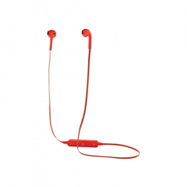 Logo trade promotional gifts image of: Wireless earbuds in pouch