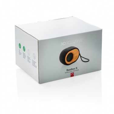 Logotrade promotional item image of: Bamboo X  speaker
