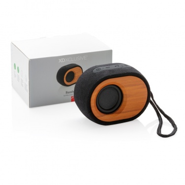 Logo trade business gift photo of: Bamboo X  speaker