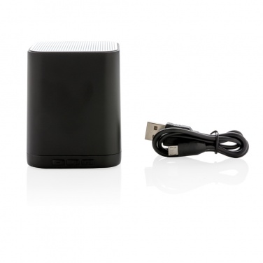 Logo trade promotional merchandise photo of: Light up logo wireless speaker