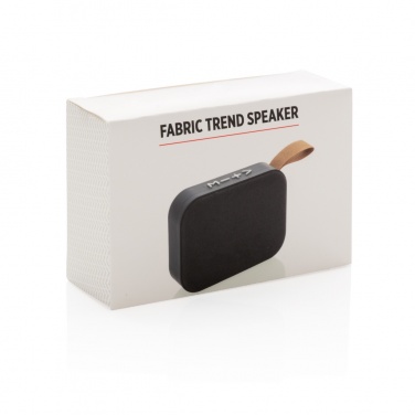 Logo trade business gift photo of: Fabric trend speaker