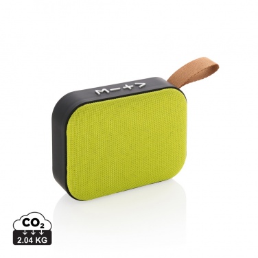 Logo trade promotional items picture of: Fabric trend speaker