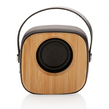 Logotrade promotional giveaways photo of: Bamboo 3W Wireless Fashion Speaker