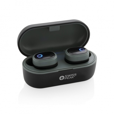 Logotrade promotional merchandise picture of: Swiss peak TWS earbuds