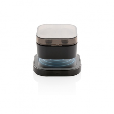 Logotrade corporate gift picture of: TWS earbuds in wireless charging case