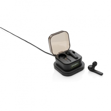 Logotrade advertising product image of: TWS earbuds in wireless charging case