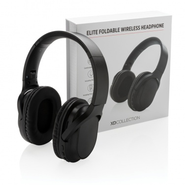 Logo trade business gift photo of: Elite Foldable wireless headphone