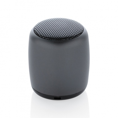 Logo trade promotional items image of: Mini aluminium wireless speaker