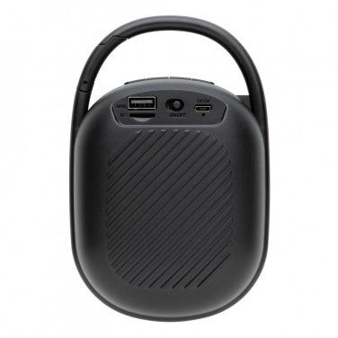 Logotrade advertising product image of: RCS recycled plastic Lightboom 5W Clip speaker