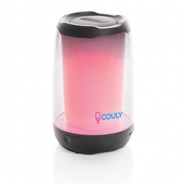 Logotrade corporate gift image of: RCS recycled plastic Lightboom 5W speaker