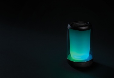 Logo trade corporate gifts image of: RCS recycled plastic Lightboom 5W speaker