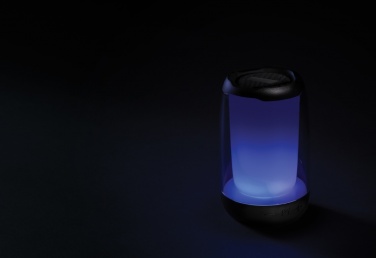Logo trade advertising products image of: RCS recycled plastic Lightboom 5W speaker