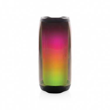 Logo trade advertising products picture of: RCS recycled plastic Lightboom 10W speaker