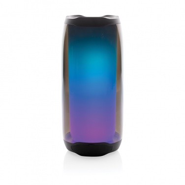 Logo trade advertising products image of: RCS recycled plastic Lightboom 10W speaker