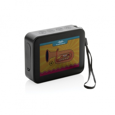 Logo trade promotional products picture of: Urban Vitamin Vallejo RCS rplastic 3W speaker IPX 7