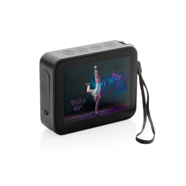 Logo trade promotional gift photo of: Urban Vitamin Vallejo RCS rplastic 3W speaker IPX 7