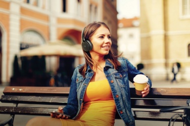 Logotrade promotional giveaway picture of: Motorola MOTO XT500 wireless over ear headphone