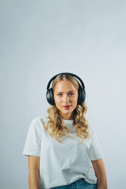 Logotrade promotional giveaways photo of: Urban Vitamin Cupertino RCS rplastic ANC headphone