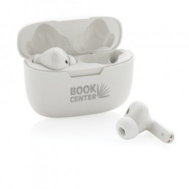 Logotrade promotional gift image of: RCS recycled plastic Liberty Pro wireless earbuds