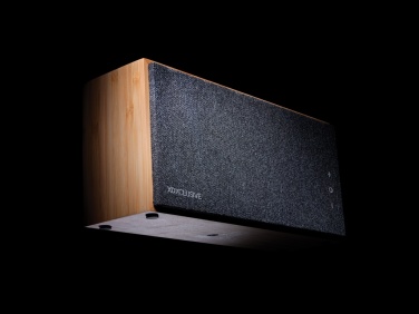 Logo trade promotional giveaways image of: Wynn 20W bamboo wireless speaker