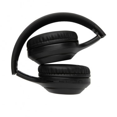 Logo trade advertising products image of: RCS standard recycled plastic headphone