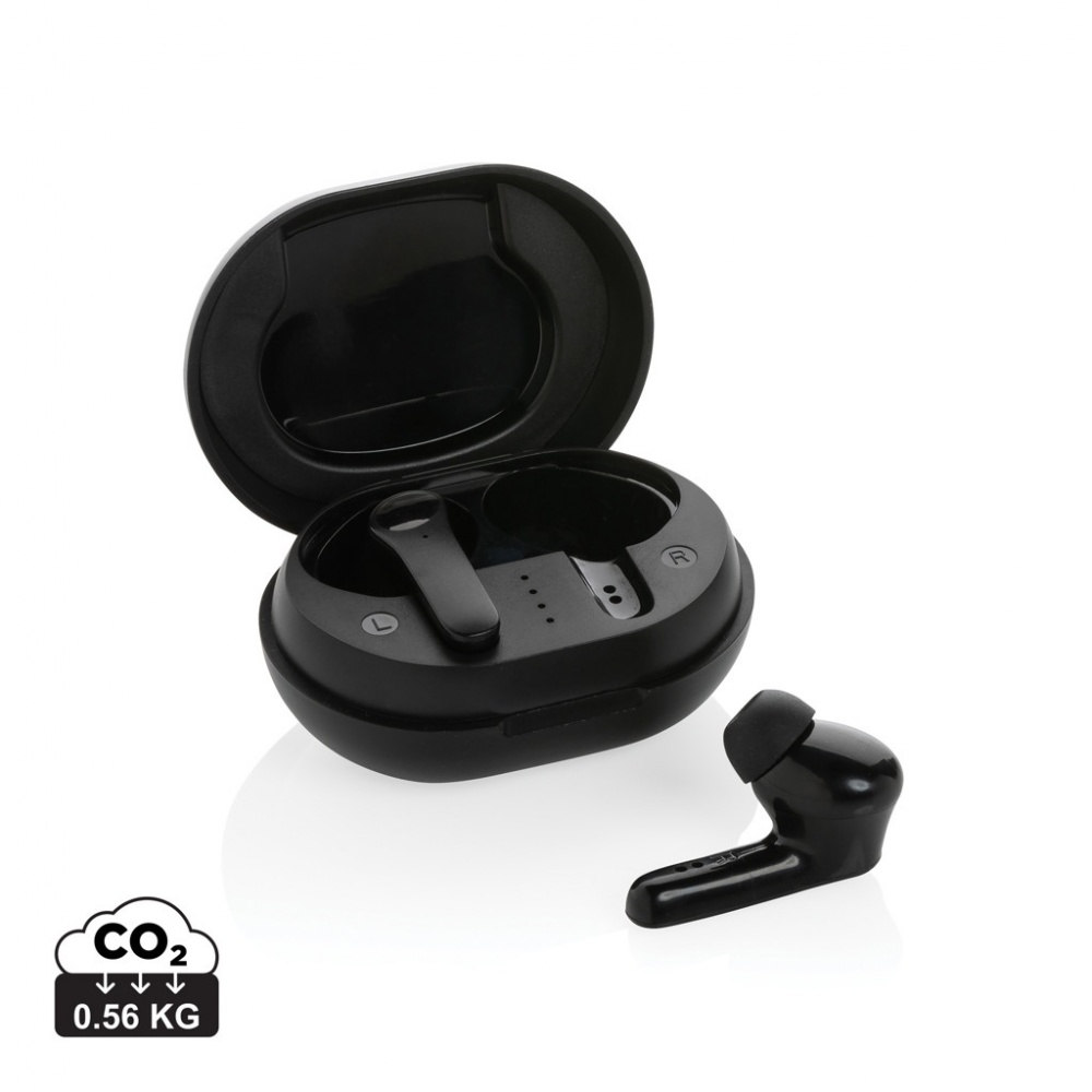 Logotrade corporate gifts photo of: RCS standard recycled plastic TWS earbuds