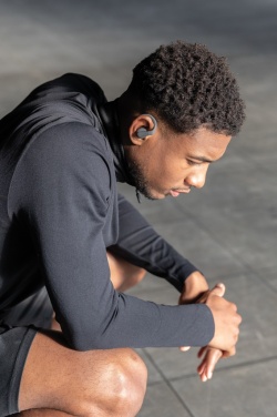 Logo trade promotional products picture of: Urban Vitamin Pacifica RCS rplastic earbuds