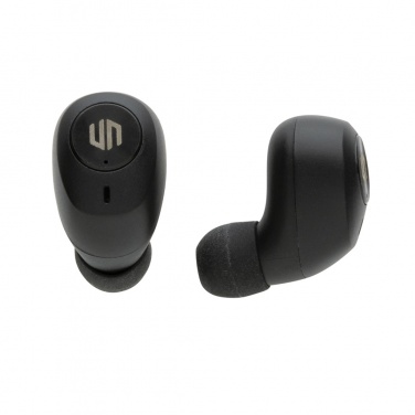 Logotrade promotional item image of: Urban Vitamin Palm Springs RCS rplastic ENC earbuds