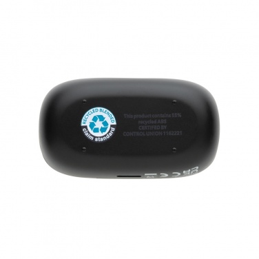 Logo trade promotional product photo of: Urban Vitamin Palm Springs RCS rplastic ENC earbuds