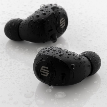 Logo trade promotional gifts picture of: Urban Vitamin Palm Springs RCS rplastic ENC earbuds