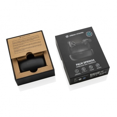 Logotrade promotional items photo of: Urban Vitamin Palm Springs RCS rplastic ENC earbuds
