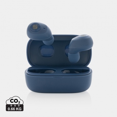Logo trade promotional merchandise photo of: Urban Vitamin Palm Springs RCS rplastic ENC earbuds