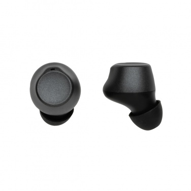 Logo trade promotional gifts picture of: Terra RCS recycled aluminium wireless earbuds